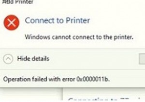แก้ไข:Windows ไม่สามารถเชื่อมต่อกับเครื่องพิมพ์ที่ใช้ร่วมกันได้