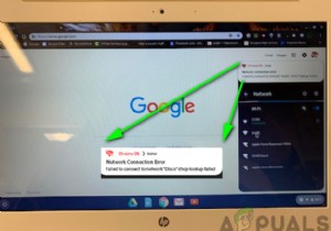 แก้ไข:การค้นหา DHCP ล้มเหลวใน Chromebook 