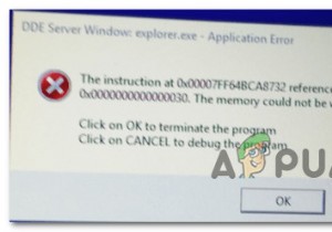 [แก้ไข]  DDE Server Window:Explorer.exe  Application Error 