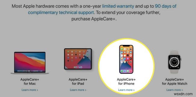 วิธีการเพิ่ม AppleCare ใน iPhone