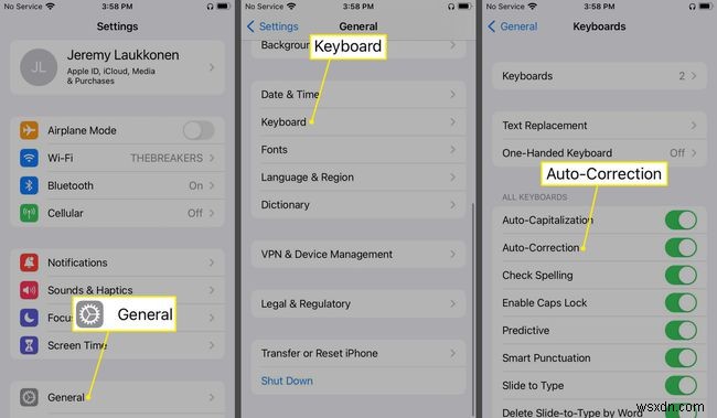 วิธีล้างประวัติแป้นพิมพ์บน iPhone