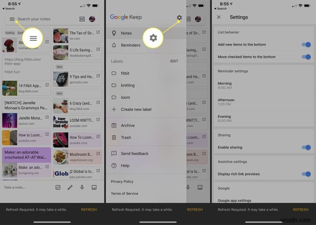 วิธีใช้ Google Keep