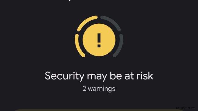 วิธีเข้าถึง Android 12 Security Hub