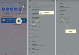 วิธีทำให้หน้าจอทำงานบน Android