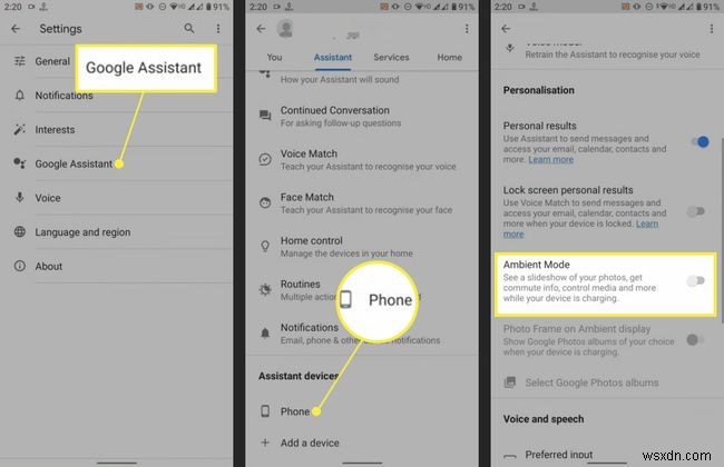 Google Assistants Ambient Mode:มันคืออะไรและจะใช้งานอย่างไร