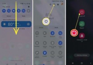วิธีปิด Samsung S20