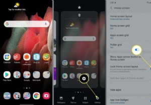 วิธีปลดล็อกเลย์เอาต์หน้าจอหลักบน Samsung