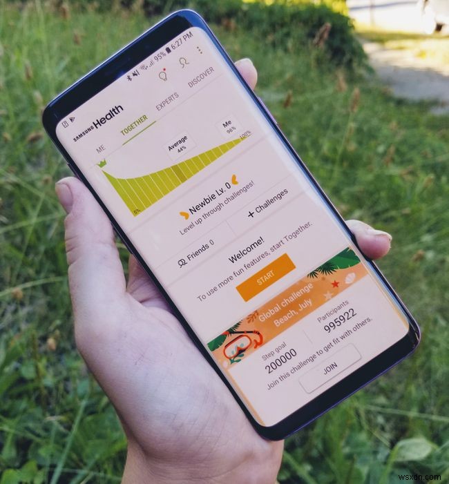 Samsung Health:มันทำงานอย่างไร