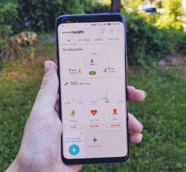 Samsung Health:มันทำงานอย่างไร