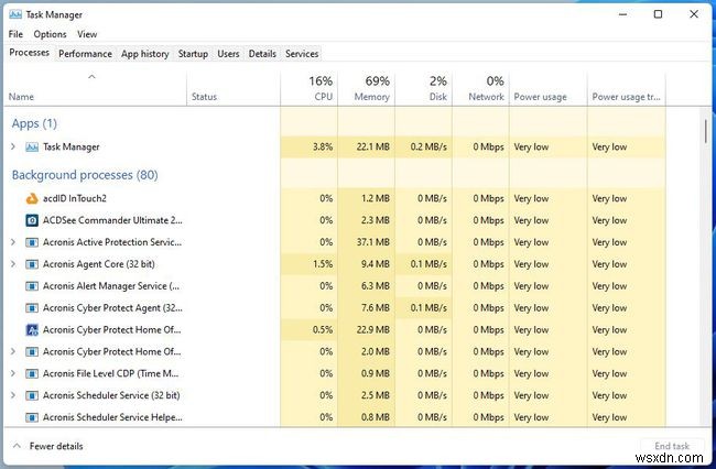 วิธีตรวจสอบการใช้งาน CPU ใน Windows 11