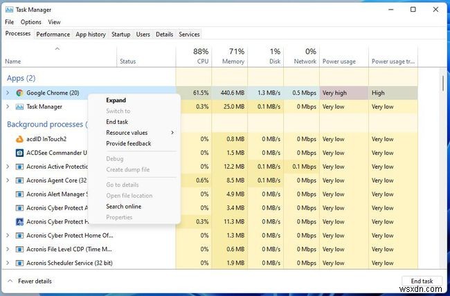 วิธีตรวจสอบการใช้งาน CPU ใน Windows 11