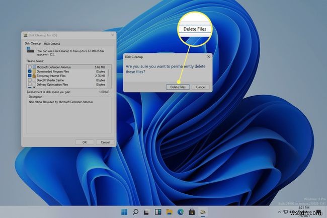 วิธีการลบไฟล์ขยะจาก Windows 11
