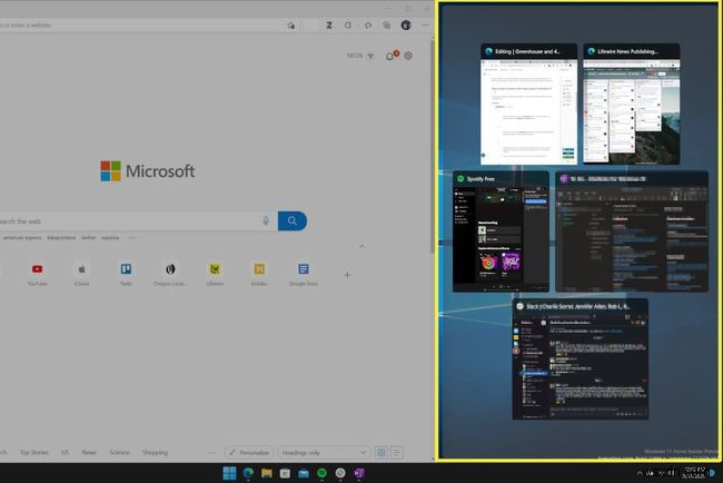 วิธีแบ่งหน้าจอด้วย Snap Layout ใน Windows 11