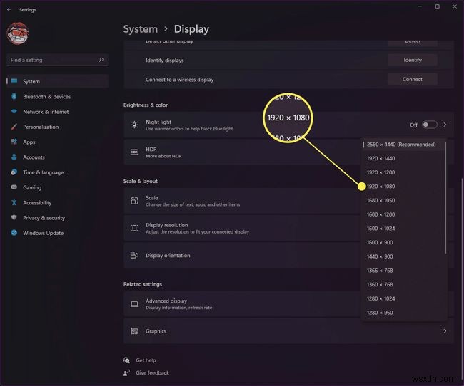 วิธีการปรับความละเอียดหน้าจอใน Windows 11
