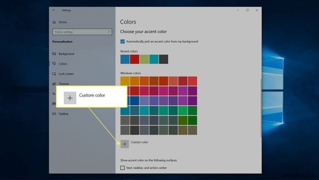 วิธีการเปลี่ยนสีแถบงานใน Windows 10
