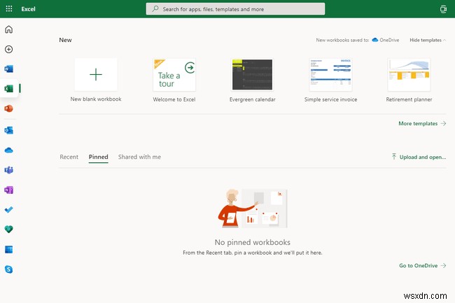 การตรวจสอบ Microsoft Office Online