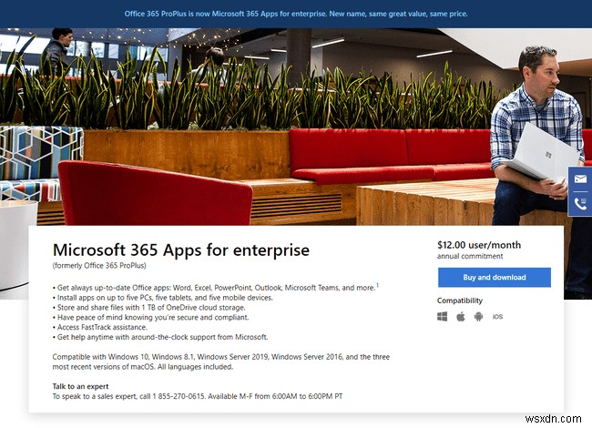 Microsoft 365 Apps for Enterprise คืออะไร