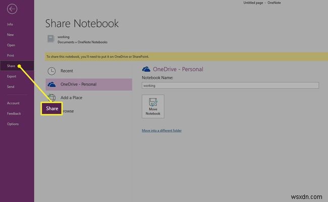 วิธีการซิงค์ OneNote กับบัญชี OneDrive ของคุณ