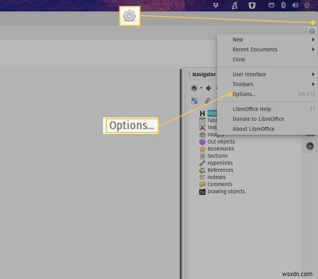 วิธีบันทึกไฟล์ LibreOffice ในรูปแบบ Microsoft Office