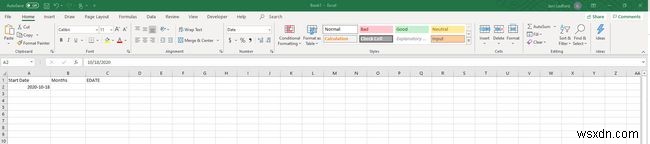 วิธีใช้ฟังก์ชัน EDATE ใน Excel