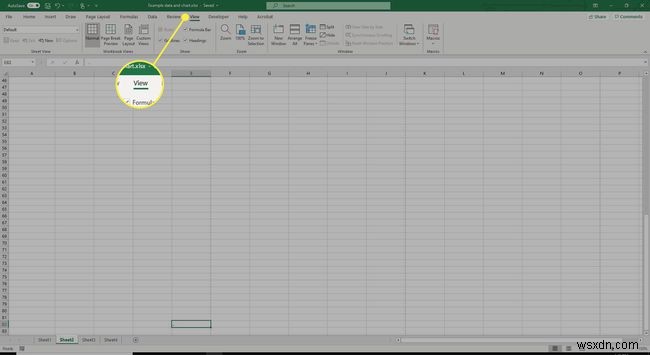 วิธีการลบหน้าใน Excel