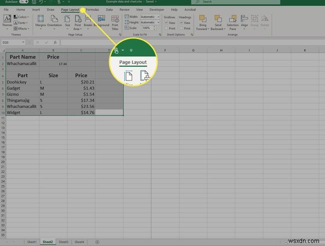 วิธีการลบหน้าใน Excel