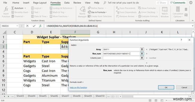 วิธีสร้างสูตรการค้นหา Excel ด้วยเกณฑ์หลายเกณฑ์