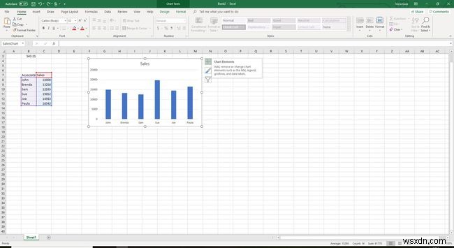 เรียนรู้วิธีแสดงหรือซ่อนแกนแผนภูมิใน Excel