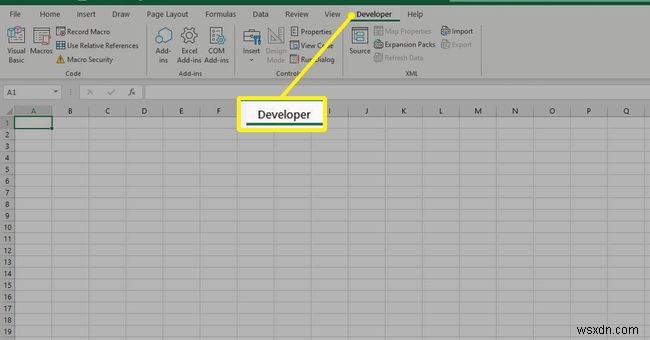 วิธีการสร้างมาโครใน Excel