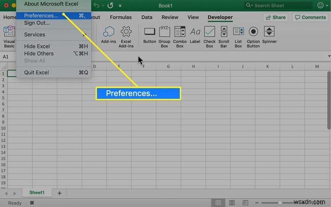 วิธีการสร้างมาโครใน Excel