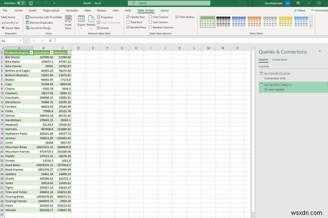 วิธีการส่งออกข้อมูลไปยัง Excel