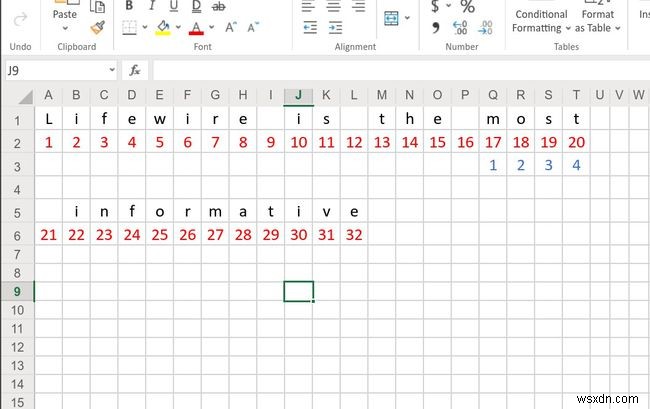 วิธีใช้ฟังก์ชัน Excel MID