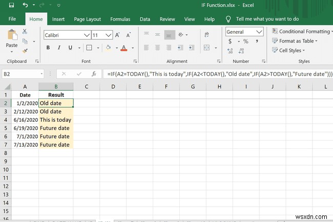 วิธีใช้ฟังก์ชัน IF ใน Excel