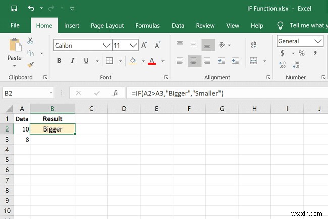 วิธีใช้ฟังก์ชัน IF ใน Excel