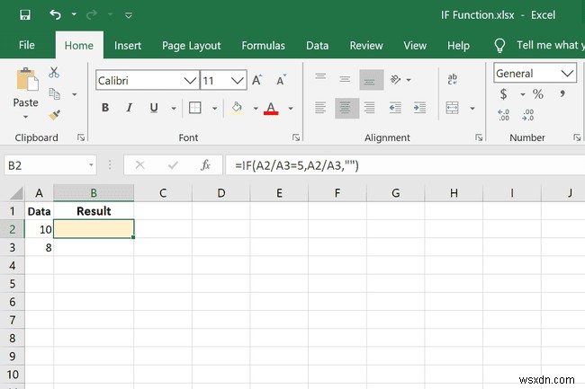 วิธีใช้ฟังก์ชัน IF ใน Excel