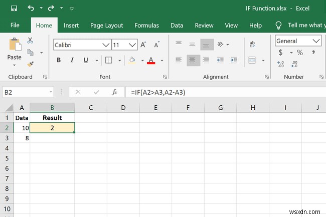 วิธีใช้ฟังก์ชัน IF ใน Excel