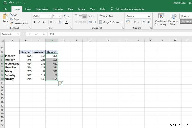 วิธีใช้ฟังก์ชันทางอ้อมใน Excel