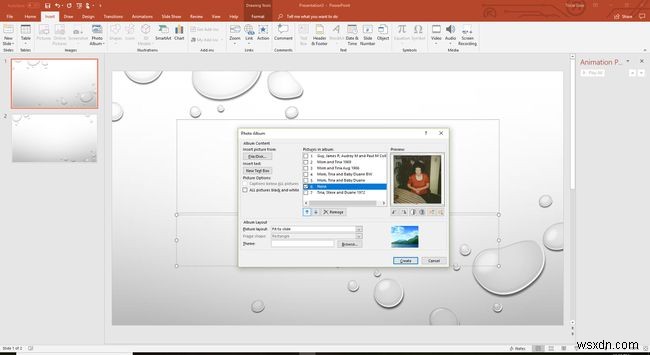 วิธีสร้างอัลบั้มรูปภาพดิจิทัลใน PowerPoint