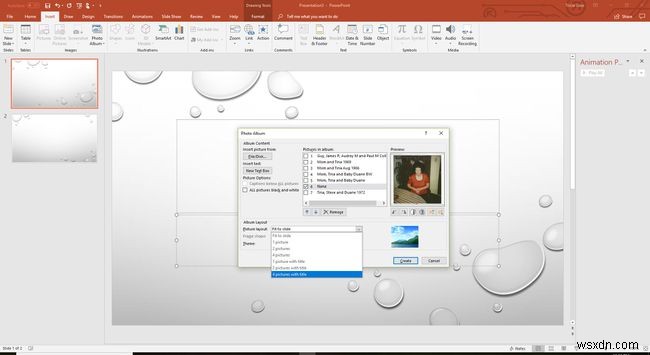 วิธีสร้างอัลบั้มรูปภาพดิจิทัลใน PowerPoint
