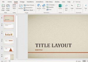 วิธีการเพิ่มเสียงใน PowerPoint