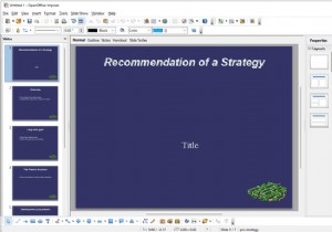 รีวิว OpenOffice Impress