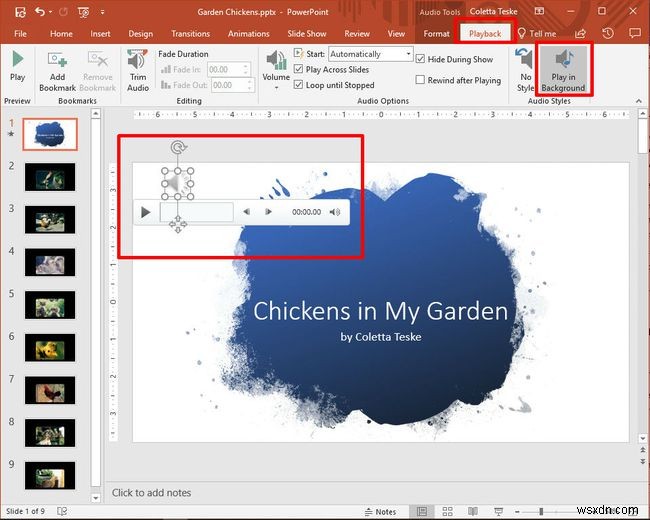 วิธีการสร้างสไลด์โชว์บน PowerPoint