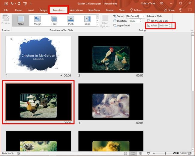 วิธีการสร้างสไลด์โชว์บน PowerPoint