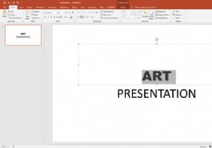 วิธีจัดรูปแบบข้อความด้วยตัววาดรูปแบบ PowerPoint