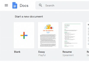 วิธีการเปิด Google เอกสาร