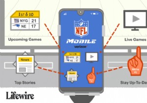 วิธีใช้แอปมือถือ NFL