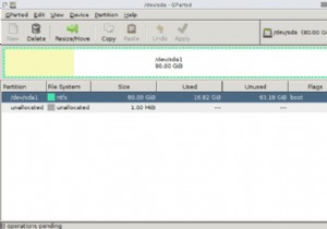 GParted v1.3.1-1 