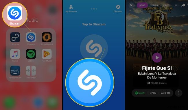 วิธีการ Shazam เพลงที่มีอยู่ในโทรศัพท์ของคุณ