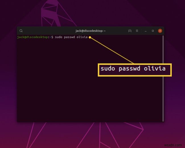 วิธีการเปลี่ยนรหัสผ่านผู้ใช้ของคุณใน Linux