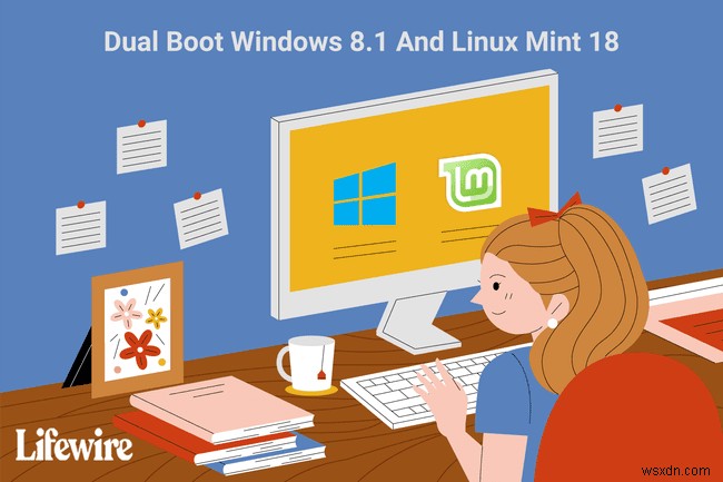 วิธี Dual Boot Windows และ Linux Mint 